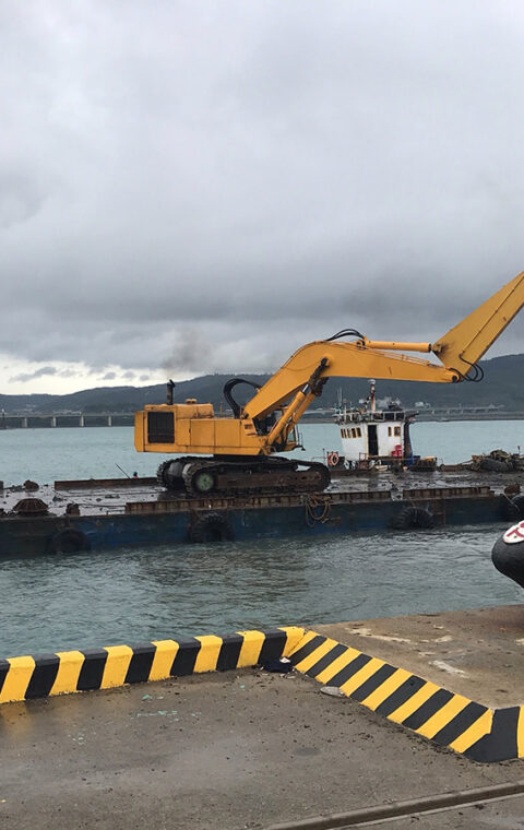 長榮國際N5N6碼頭疏浚工程
